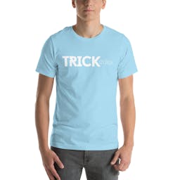 Trickedex Tee - unisex-staple-t-shirt-ocean-blue-front-65d5ea8719eb4