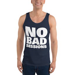 No Bad Sessions Tanktop - mockup-e75bf034