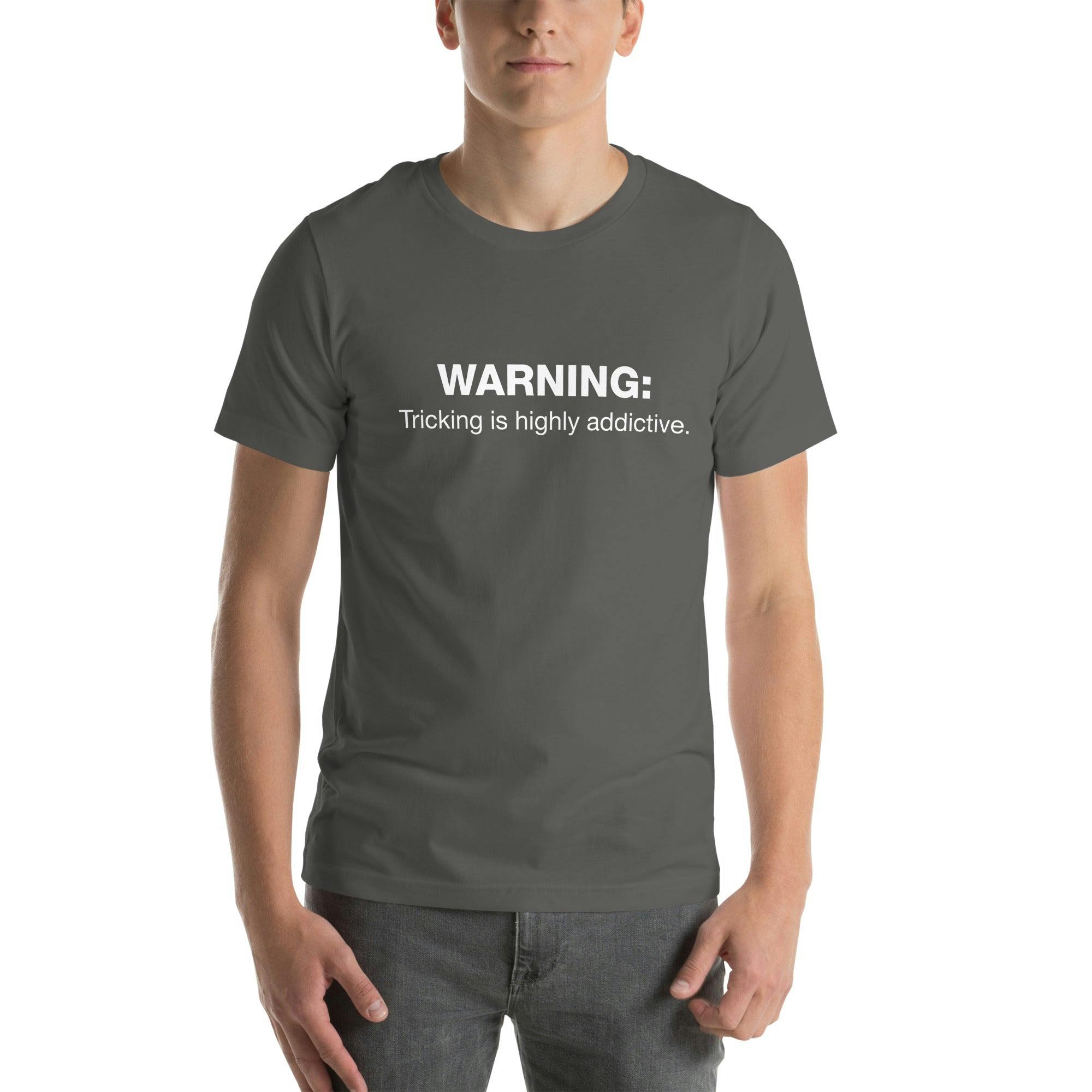 WARNING. - unisex-staple-t-shirt-asphalt-front-65d6b72eca992
