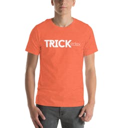 Trickedex Tee - unisex-staple-t-shirt-heather-orange-front-65d5ea8717838